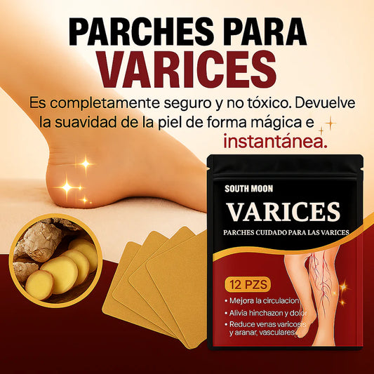 12 Piezas Parche de Venas Varicosas